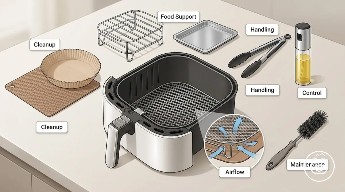 Types accessoires roles cuisson